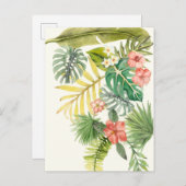 Soft Tropics Postkarte (Vorne/Hinten)