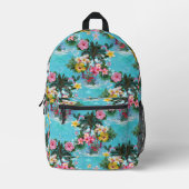 Soft Tropix Bedruckter Rucksack (Vorderseite)