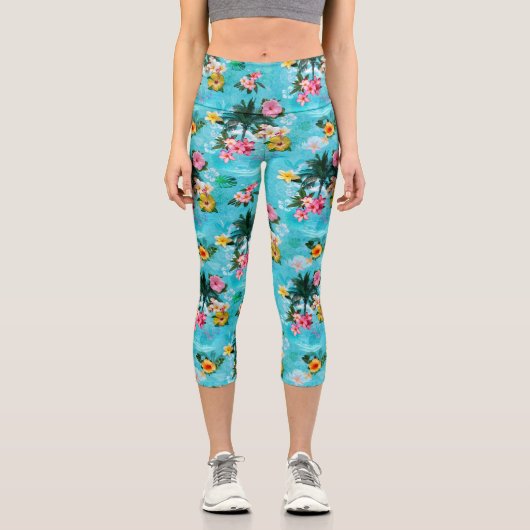 Soft Tropix Capri Leggings (Vorderseite)