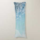 Soft Turquoise Ocean Dream Waves #2 #water #decor  Seitenschläferkissen (Vorderseite Vertikal)
