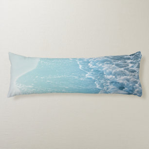 Soft Turquoise Ocean Dream Waves #2 #water #decor Seitenschläferkissen