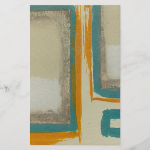 Soft und Bold Rothko Inspiriert Abstrakt Briefpapier