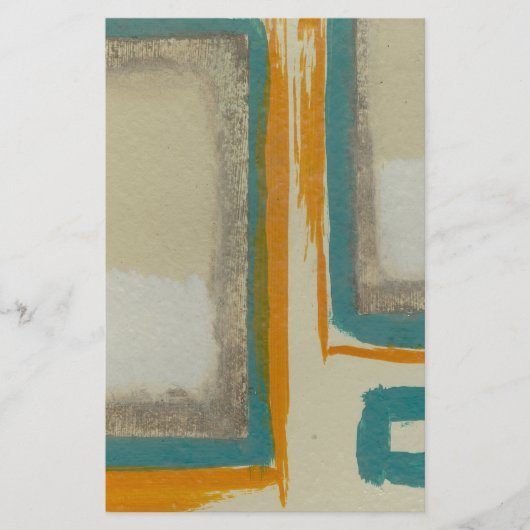 Soft und Bold Rothko Inspiriert Abstrakt Briefpapier (Vorderseite)