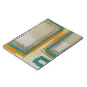 Soft und Bold Rothko Inspiriert Abstrakt Notizblock (Linke Seite)