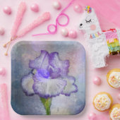 Soft und Hübsche Iris Pappteller (Party)