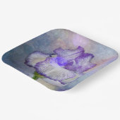 Soft und Hübsche Iris Pappteller (Gewinkelt)