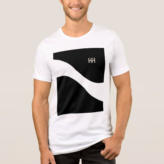 Soft- und klassisches T-Shirt Tri-Blend Shirt (Vorderseite)