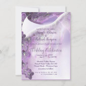 Soft Violet Orchid Wedding (Vorderseite)