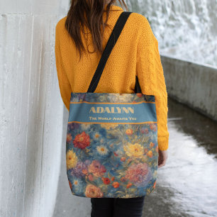 Soft Watercolor Abschluss Geschenke für Großtochte Tasche