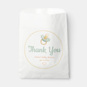 Soft Watercolor Babydusche Geschenktütchen (Vorderseite)