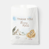 Soft Watercolor Bear Baby Thank You Beary Much Geschenktütchen (Vorderseite)