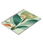 Soft Watercolor-Blume Notizblock (Linke Seite)