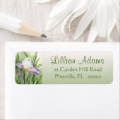 Soft Watercolor Iris (Insitu)