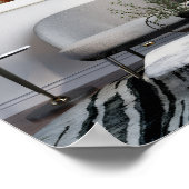 Soft Watercolor Landscape Wall Art – Modern Minima Poster (Ecke)