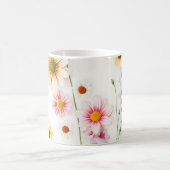 Soft Watercolor Miles Delphiniums Kaffeetasse (Mittel)