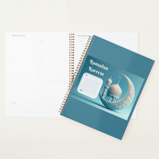 Soft Watercolor Mosque Ramadan Serenity Planer (Anzeige)