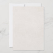 Soft Watercolor Stripes Invitation Einladung (Rückseite)