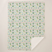 soft watercolor windflowers sherpadecke (Vorderseite)