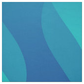 Soft Waves cyan blue + Ihre Ideen Stoff (Muster)