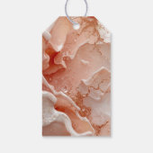 Soft Waves & Golden Lines Geschenkanhänger (Rückseite)