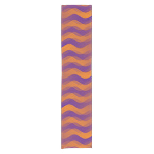Soft Waves orange lilac + Ihre Ideen Kurzer Tischläufer