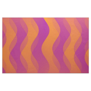 Soft Waves orange magenta + Ihre Ideen Stoff