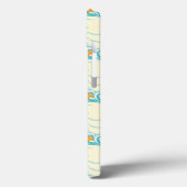 Soft Waves Pattern Case-Mate iPhone Hülle (Rückseite / Links)