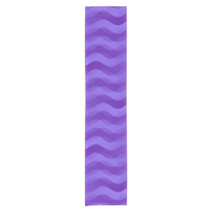 Soft Waves Violett + Ihre Ideen Kurzer Tischläufer