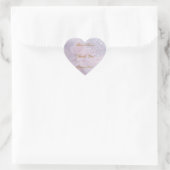 Soft Wedding Dankeschön Sticker (Tasche)