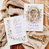 Soft Wildblume Fairy Garden Geburtstagsparty Foto