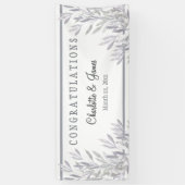 Soft Willows Lilac, schottische Heather, Wedding Banner (Vertikal)
