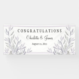 Soft Willows Lilac, schottische Heather, Wedding Banner