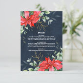 Soft Winter Berry Christmas Begleitkarte (Stehend Vorderseite)