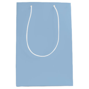 Soft Winter Blue Solid Mittlere Geschenktüte