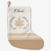 Soft Winter Christmas Stocking Kleiner Weihnachtsstrumpf (Vorderseite)