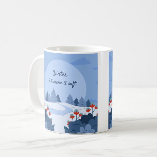 Soft Winter Collection — Calm, Cozy & Timeless Kaffeetasse (Vorderseite Links)