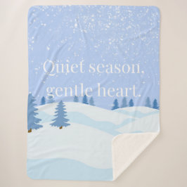 Soft Winter Collection — Calm, Cozy & Timeless Sherpadecke