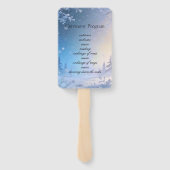 Soft Winter Daydream Programm Fächer (Rückseite)