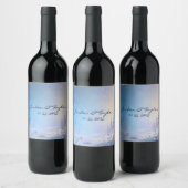 Soft Winter Daydream Wein Etikett (Flaschen)
