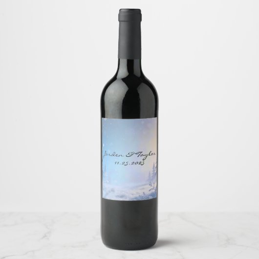 Soft Winter Daydream Wein Etikett (Vorderseite)