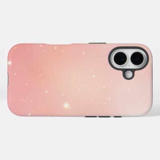 Soft Winter Glow iPhone Case (Rückseite (Horizontal))
