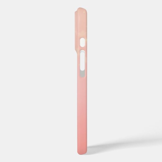 Soft Winter Glow iPhone Case (Rückseite / Links)