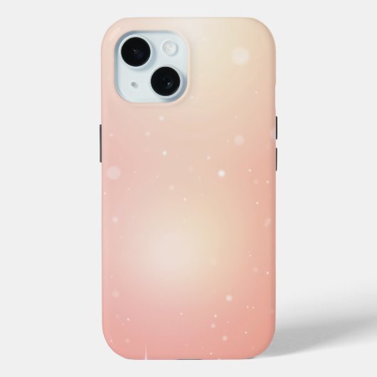 Soft Winter Glow iPhone Case (Rückseite)