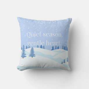 Soft Winter Kollektion — Ruhig, Gemütlich & Zeitlo Kissen