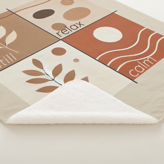 Soft Zen Retreat Sherpa Blanket Sherpadecke (3/4)