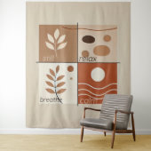 Soft Zen Retreat Tapestry Wandteppich (Beispiel)