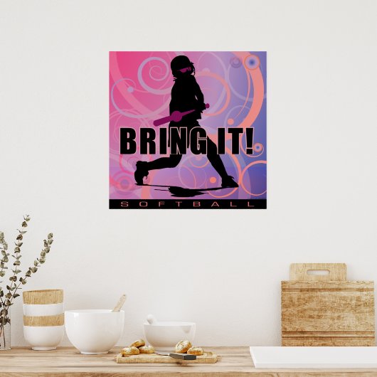 Softball101 Poster (Küche)