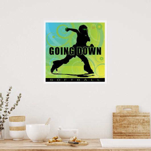 Softball27 Poster (Küche)