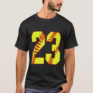 Softball 23 Fast Pitch Liebe Softball Mama Favorit T-Shirt