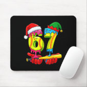 Softball 67 Ice Cream Drip Six Seven Boys Funny Ch Mousepad (Mit Mouse)